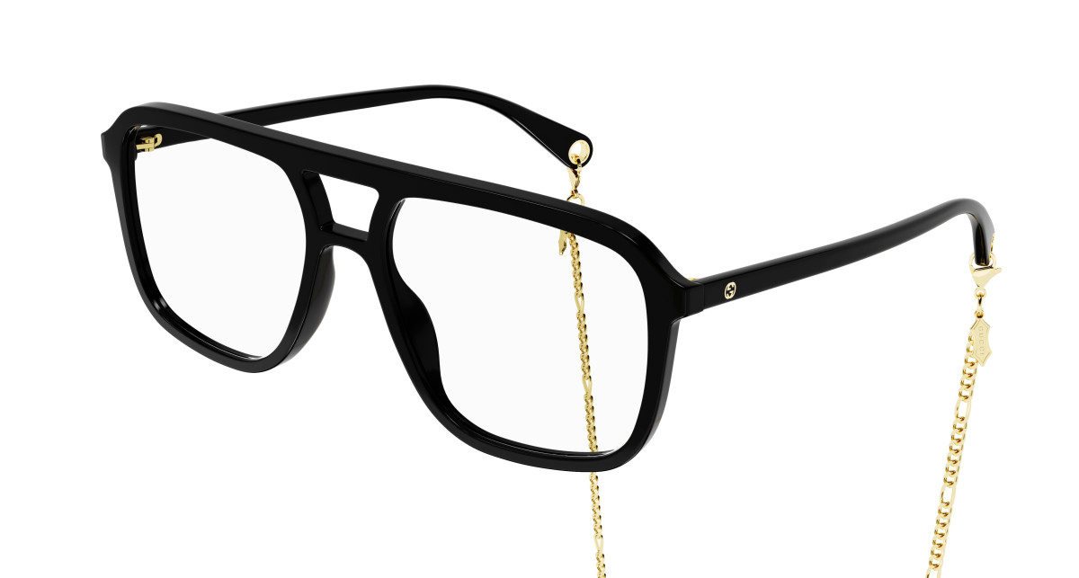 Lunettes de Vue Gucci GG1078O 001 Noir