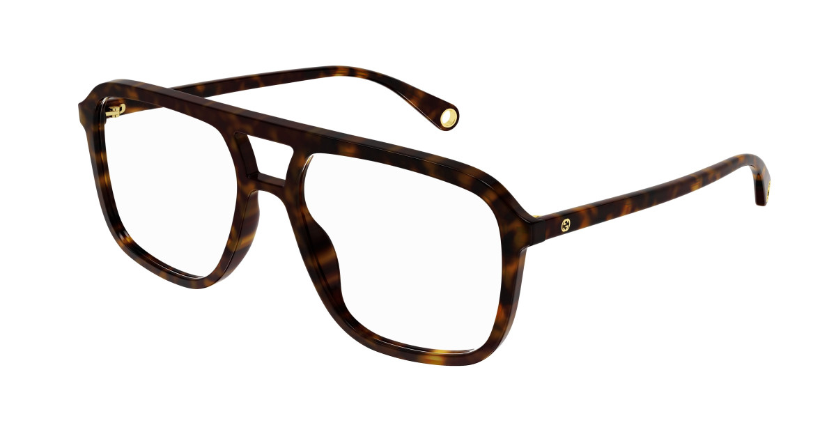 Lunettes de Vue Gucci GG1078O 003 Havane