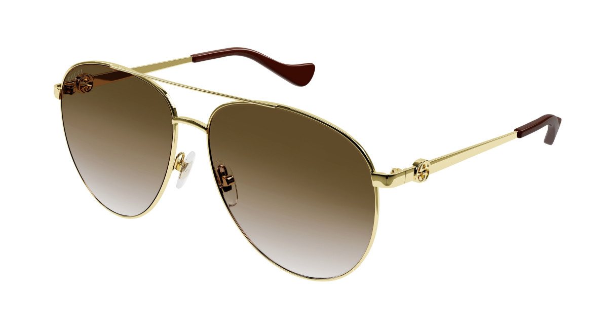 Lunettes de Soleil Gucci GG1088S 002 Or