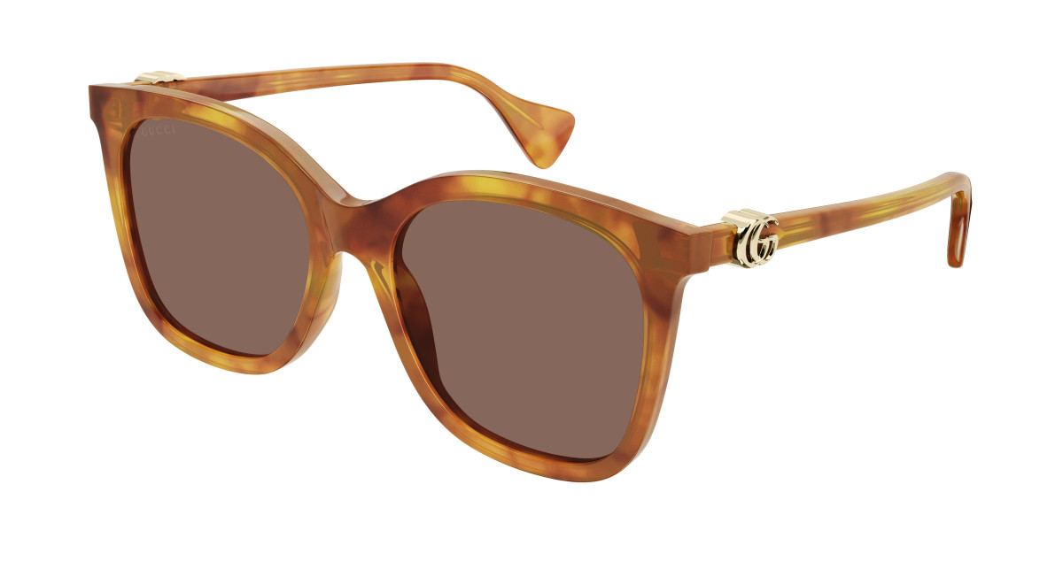 Lunettes de Soleil Gucci GG1071S 003 Havane