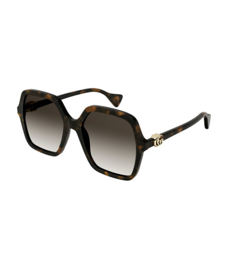 Lunettes de Soleil Gucci GG1072S 002 Havane