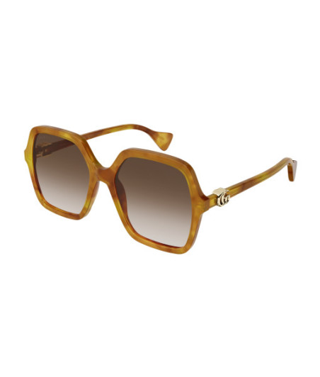 Lunettes de Soleil Gucci GG1072S 003 Havane