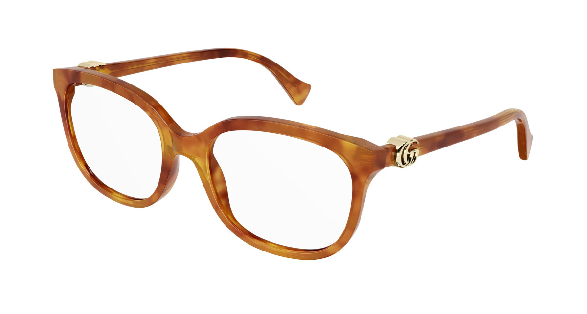 Lunettes de Vue Gucci GG1075O 005 Havane