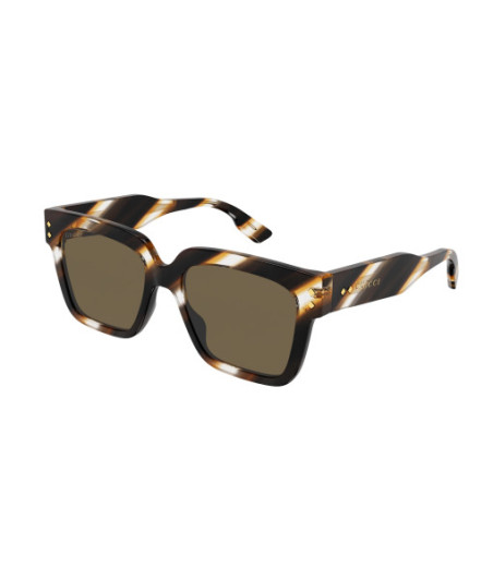 Lunettes de Soleil Gucci GG1084S 003 Havane