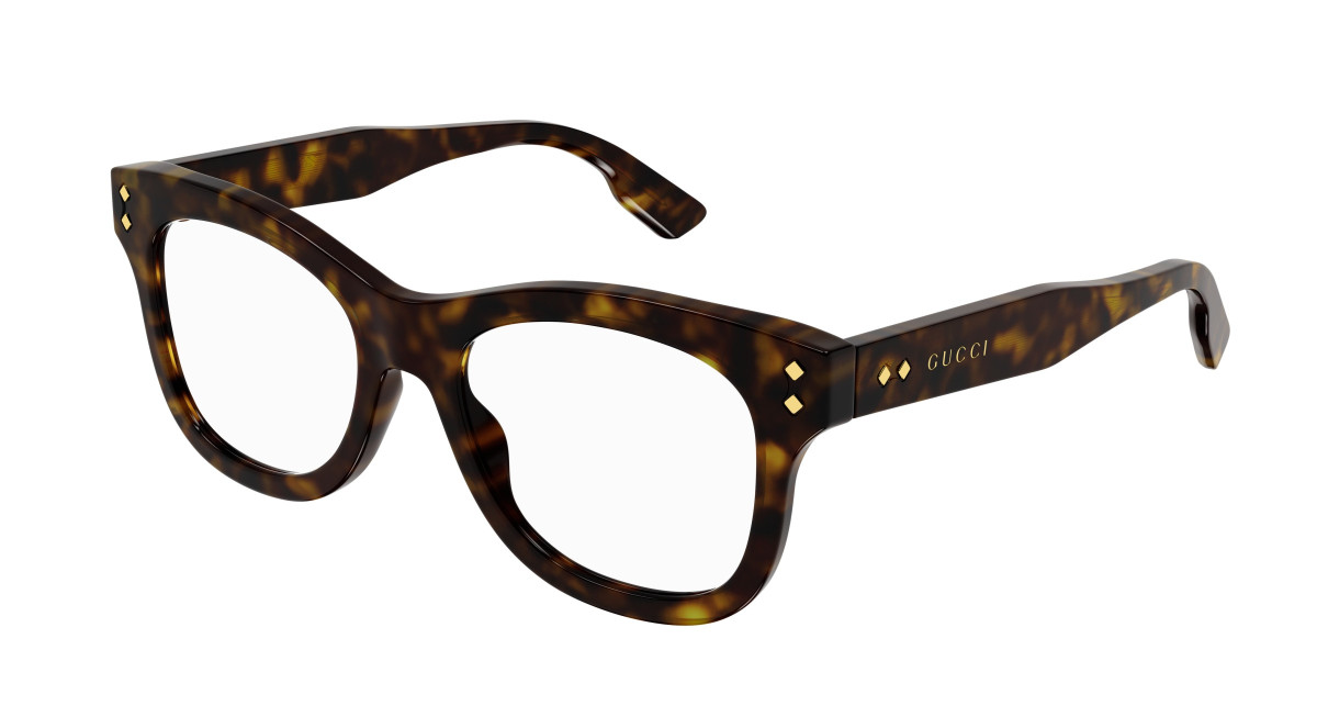 Lunettes de Vue Gucci GG1086O 007 Havane