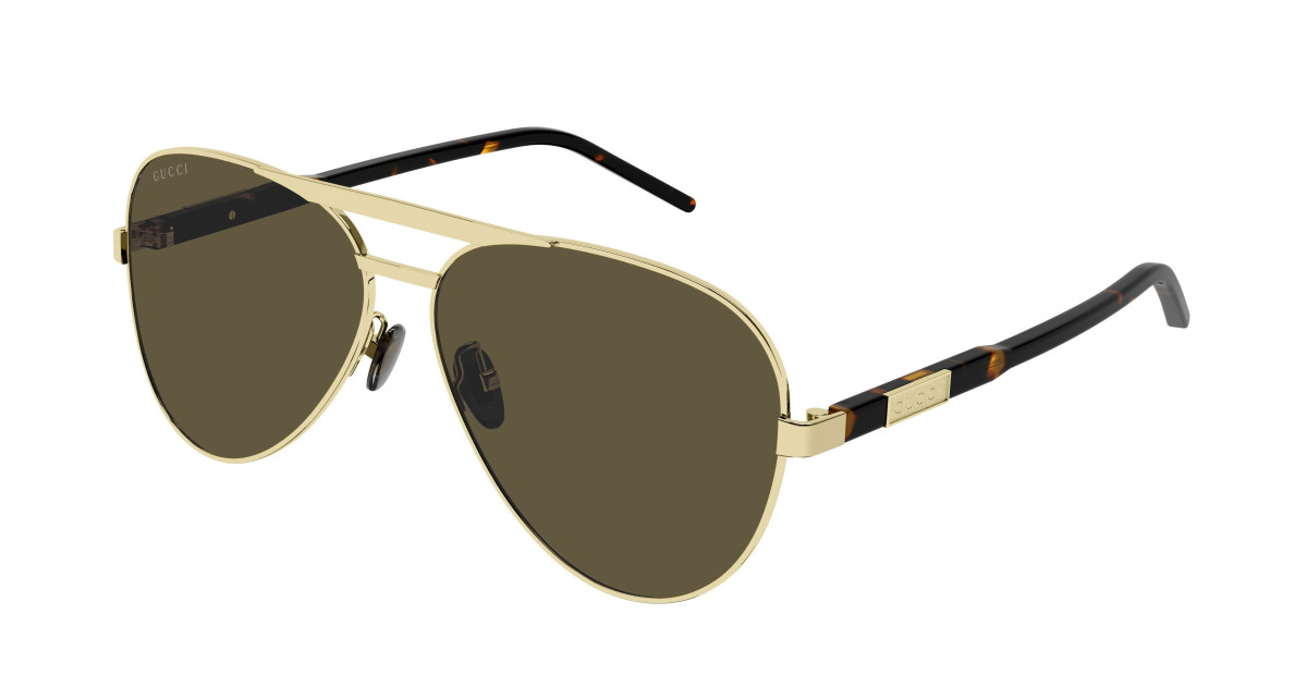 Lunettes de Soleil Gucci GG1163S 004 Or