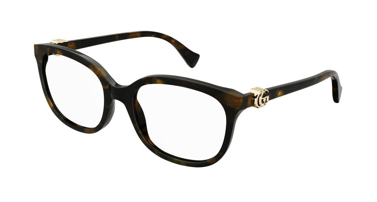 Lunettes de Vue Gucci GG1075OA 002 Havane