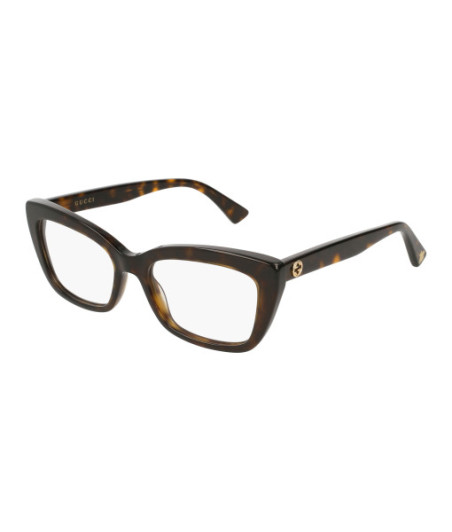 Lunettes de Vue Gucci GG0165ON 002 Havane