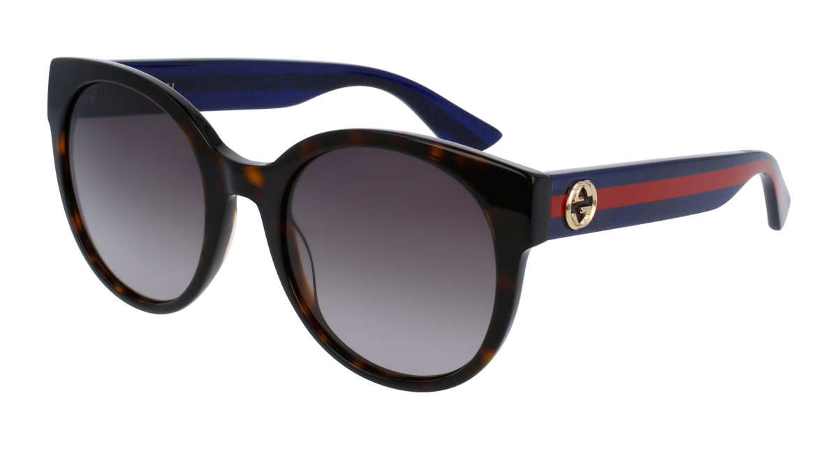 Lunettes de Soleil Gucci GG0035SN 004 Havane