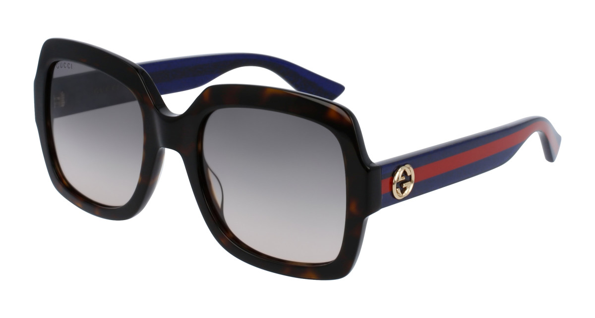 Lunettes de Soleil Gucci GG0036SN 004 Havane