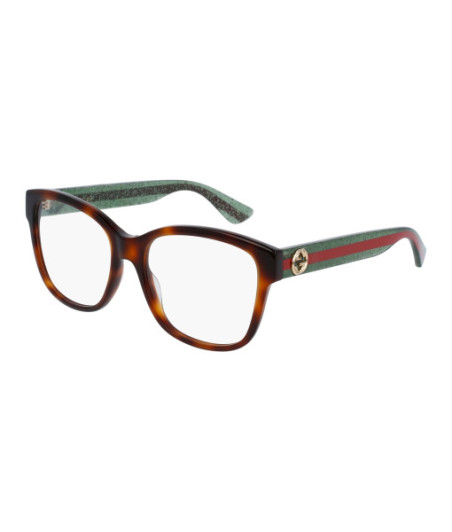 Lunettes de Vue Gucci GG0038ON 002 Havane