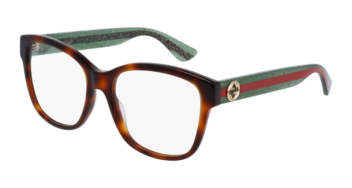 Lunettes de Vue Gucci GG0038ON 002 Havane