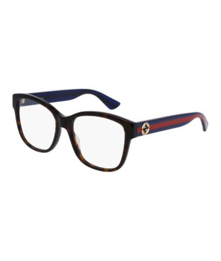 Lunettes de Vue Gucci GG0038ON 003 Havane