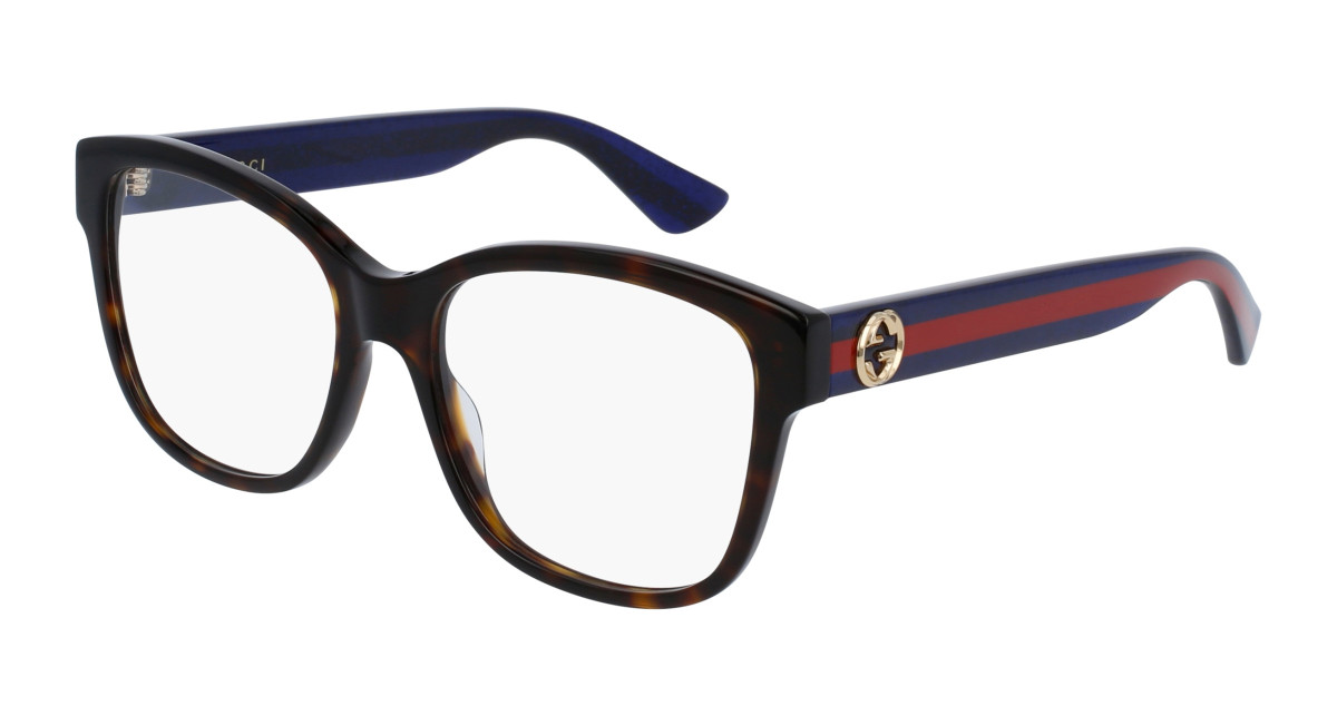 Lunettes de Vue Gucci GG0038ON 003 Havane