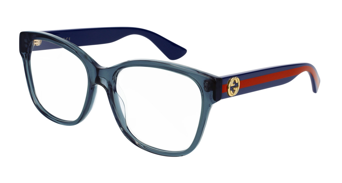 Lunettes de Vue Gucci GG0038ON 012 Bleu