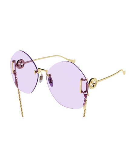 Lunettes de Soleil Gucci GG1203S 001 Or