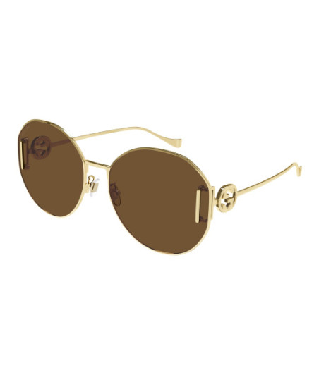 Lunettes de Soleil Gucci GG1206SA 003 Or