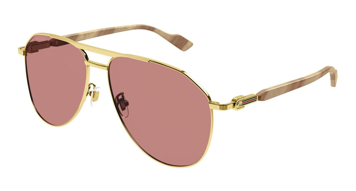 Lunettes de Soleil Gucci GG1220S 003 Or