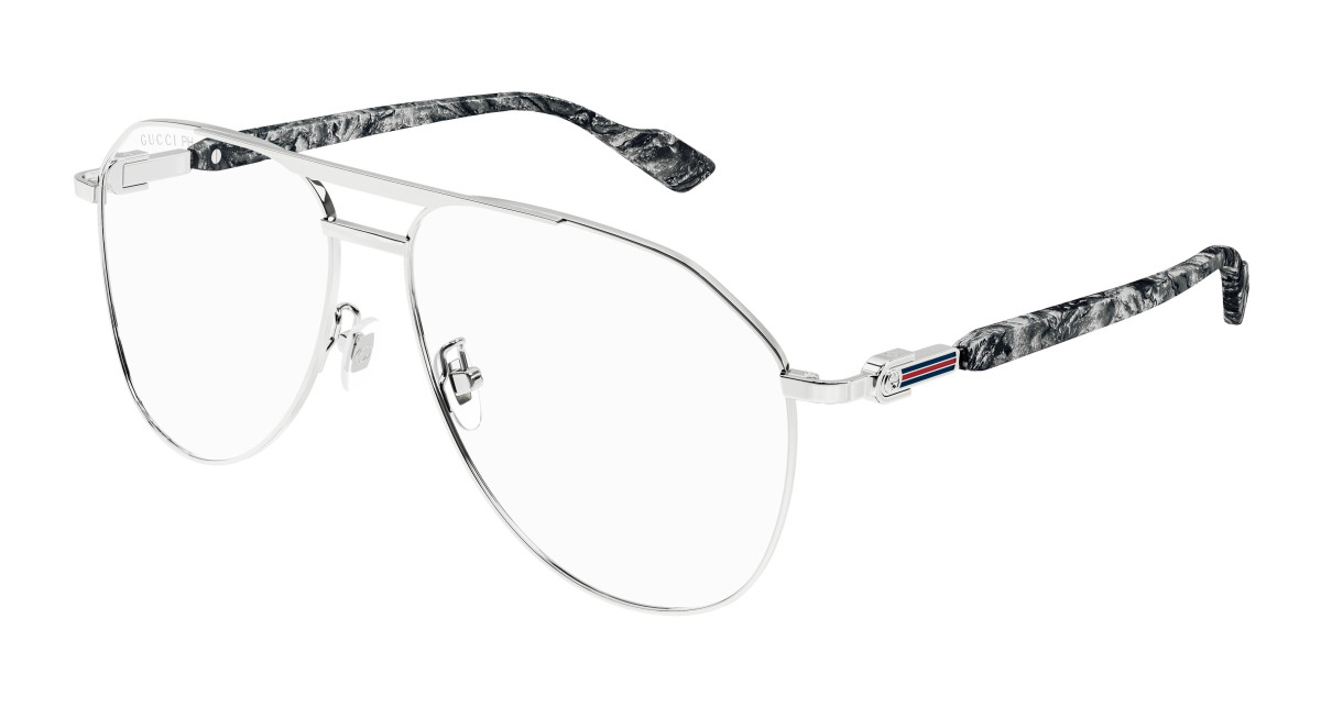 Lunettes de Soleil Gucci GG1220S 006 Argent