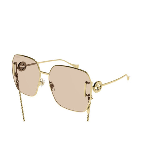 Lunettes de Soleil Gucci GG1207SA 001 Or