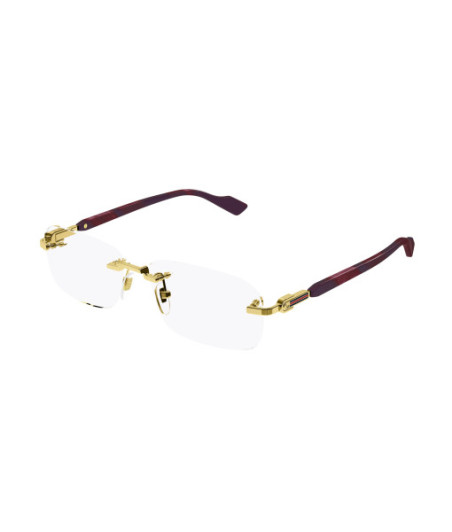 Lunettes de Vue Gucci GG1221O 003 Or