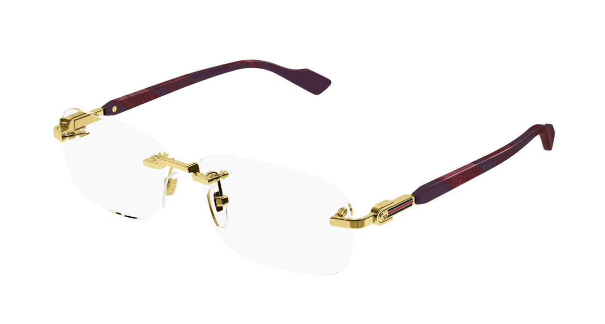 Lunettes de Vue Gucci GG1221O 003 Or