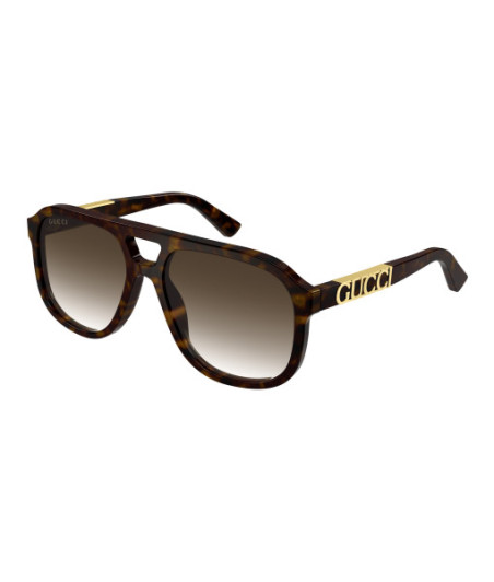 Lunettes de Soleil Gucci GG1188S 003 Havane