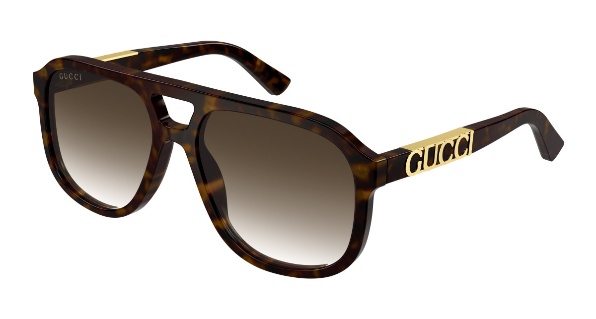 Lunettes de Soleil Gucci GG1188S 003 Havane