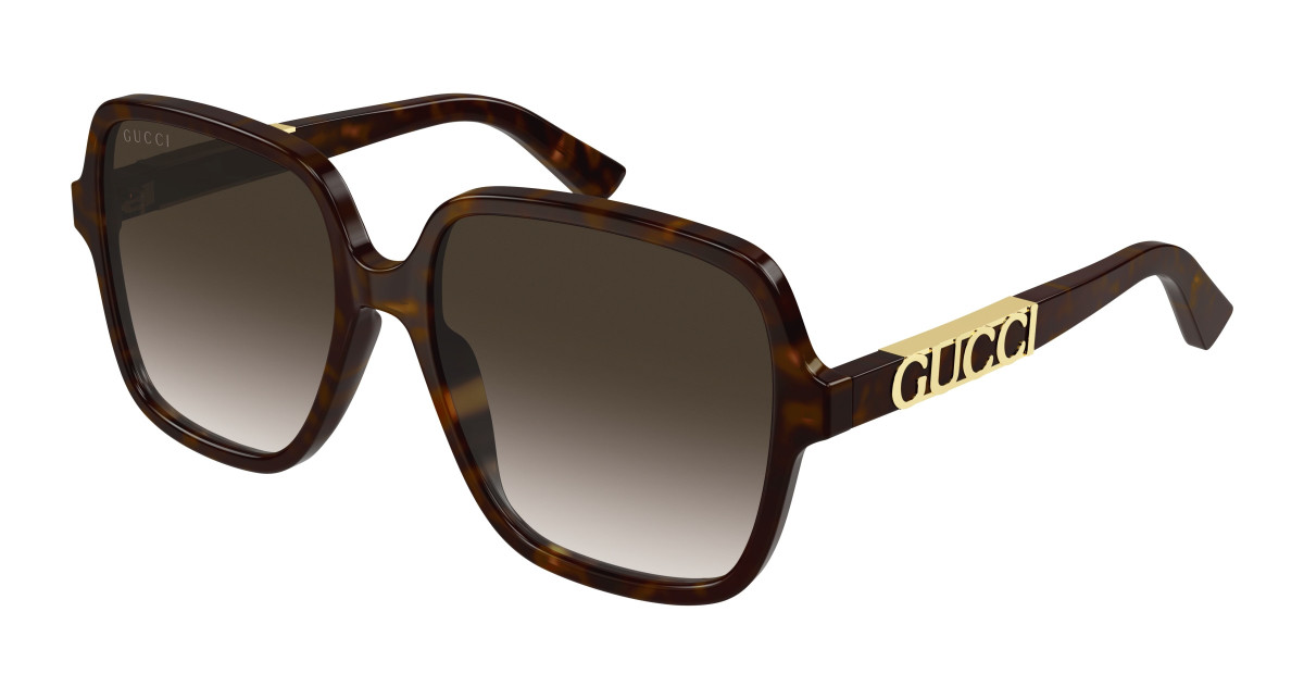 Lunettes de Soleil Gucci GG1189SA 003 Havane