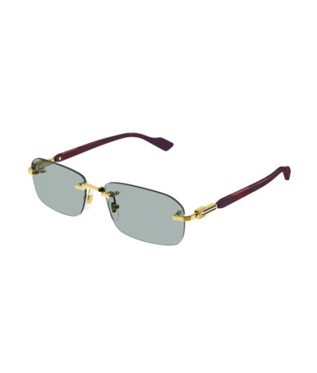 Lunettes de Soleil Gucci GG1221S 003 Or