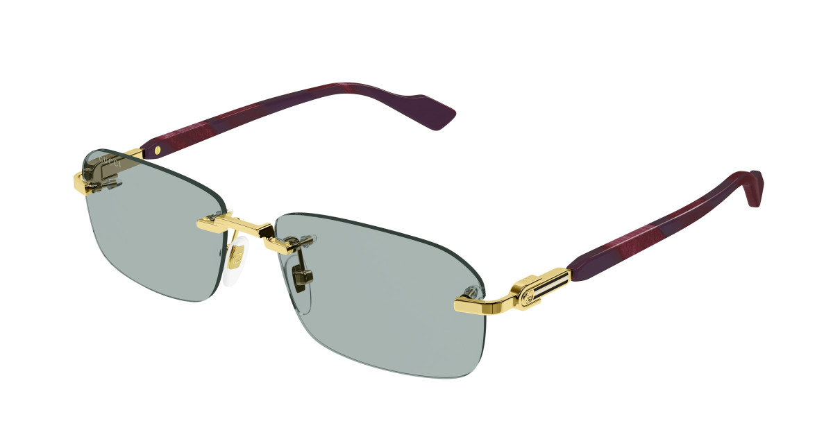 Lunettes de Soleil Gucci GG1221S 003 Or