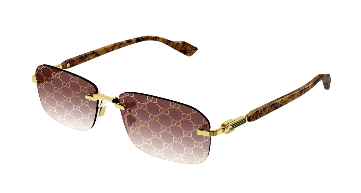 Lunettes de Soleil Gucci GG1221S 004 Or