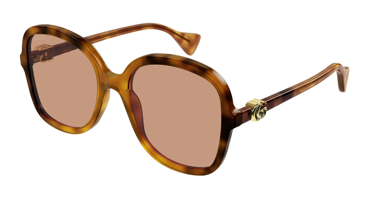 Lunettes de Soleil Gucci GG1178S 004 Havane