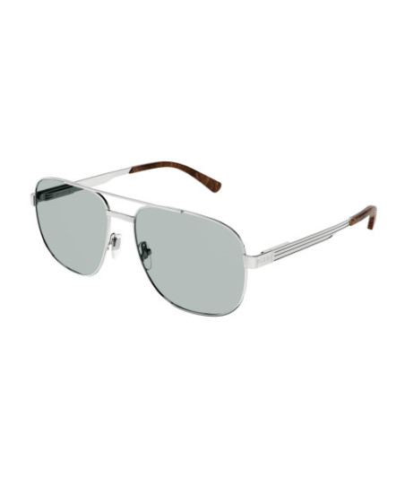 Lunettes de Soleil Gucci GG1223S 004 Argent