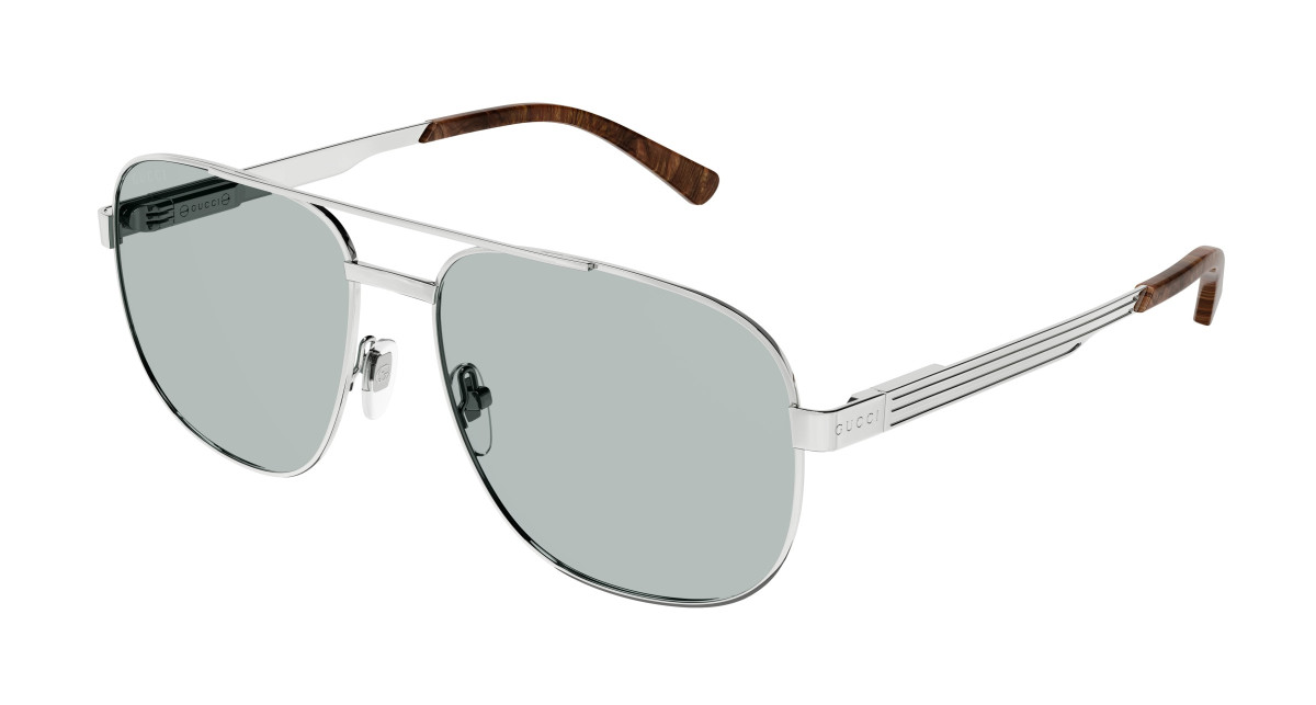 Lunettes de Soleil Gucci GG1223S 004 Argent