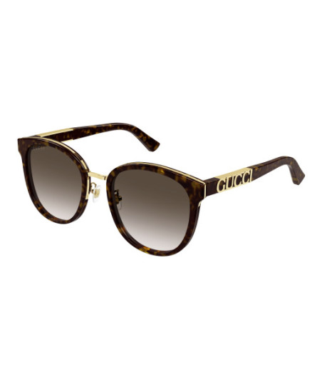 Lunettes de Soleil Gucci GG1190SK 002 Havane