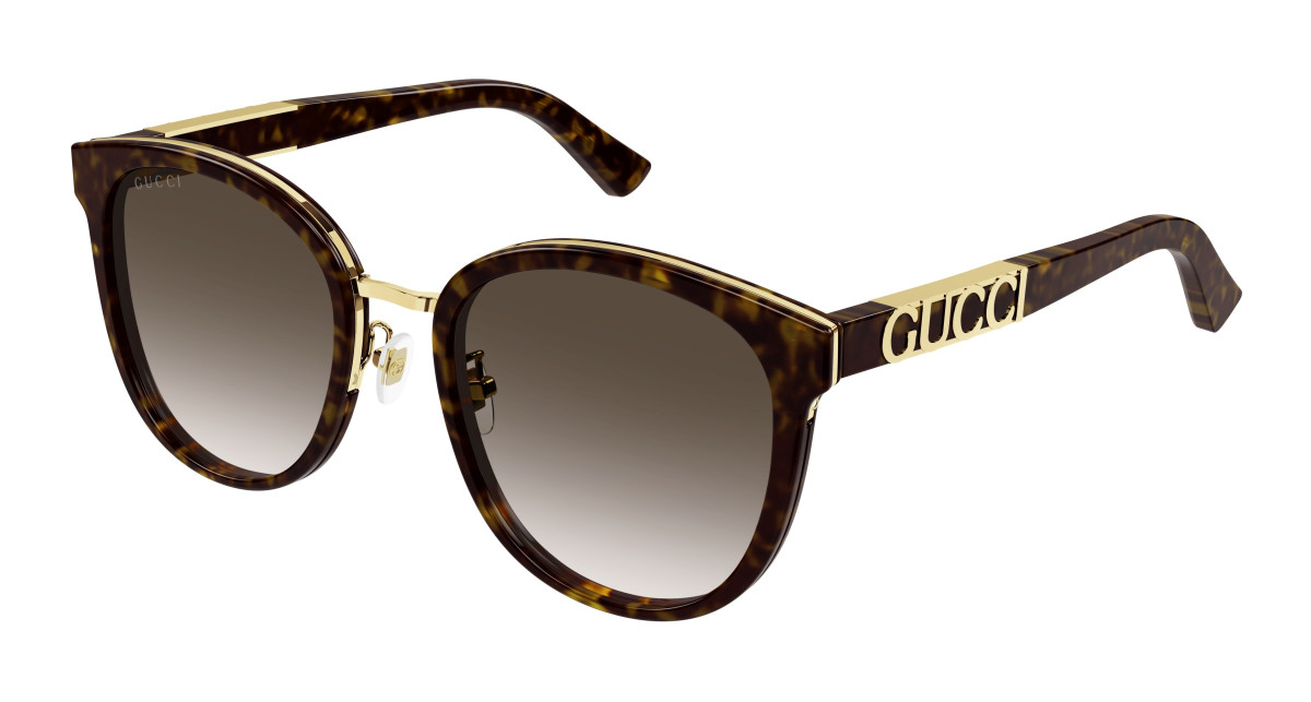 Lunettes de Soleil Gucci GG1190SK 002 Havane