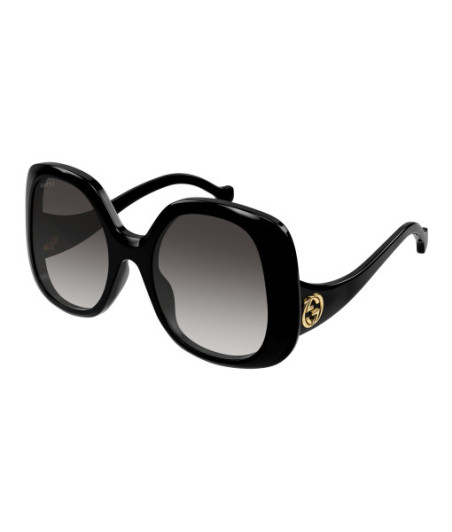 Lunettes de Soleil Gucci GG1235S 001 Noir