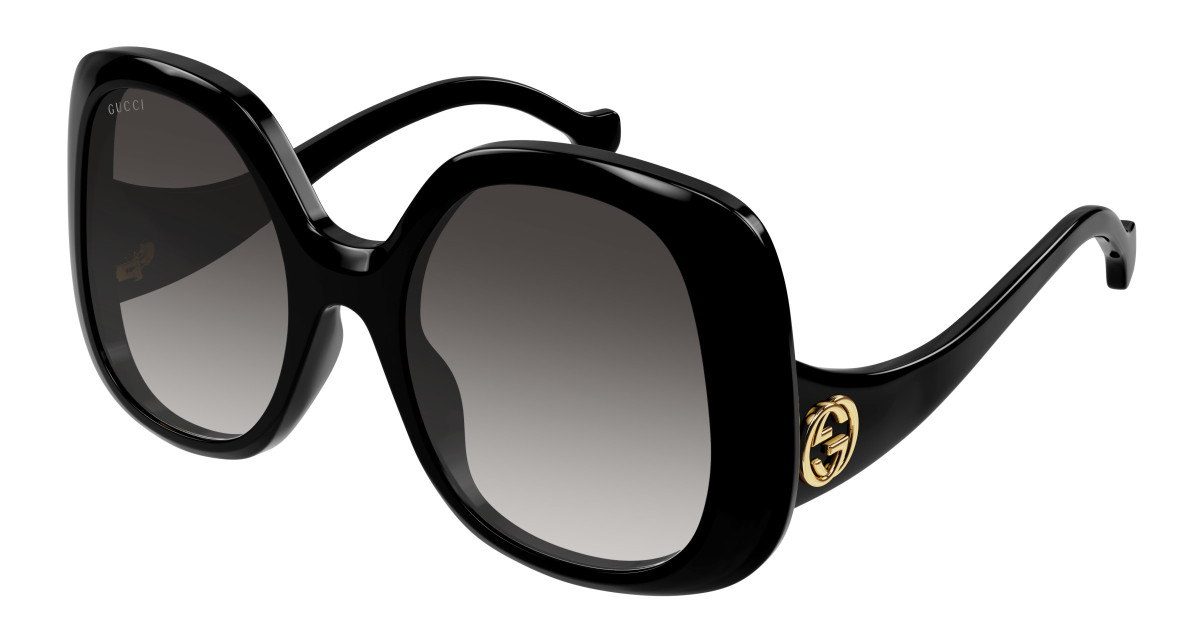 Lunettes de Soleil Gucci GG1235S 001 Noir