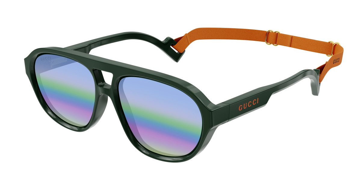 Lunettes de Soleil Gucci GG1239S 003 Vert