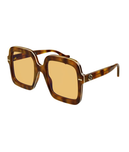 Lunettes de Soleil Gucci GG1241S 002 Havane