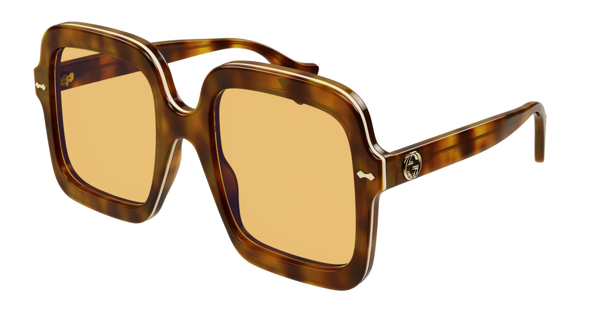 Lunettes de Soleil Gucci GG1241S 002 Havane