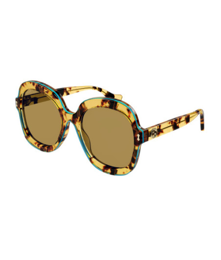 Lunettes de Soleil Gucci GG1240S 003 Havane