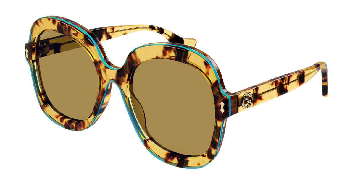 Lunettes de Soleil Gucci GG1240S 003 Havane