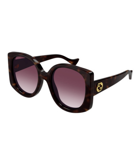 Lunettes de Soleil Gucci GG1257SA 003 Havane