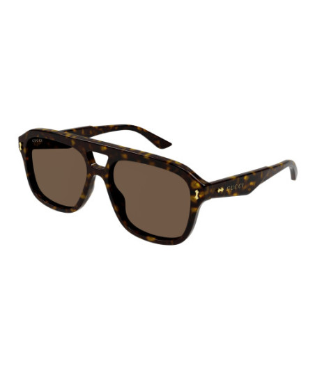 Lunettes de Soleil Gucci GG1263S 006 Havane