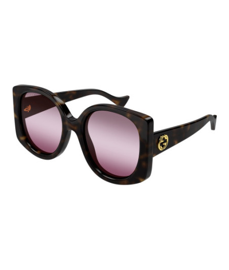 Lunettes de Soleil Gucci GG1257S 003 Havane