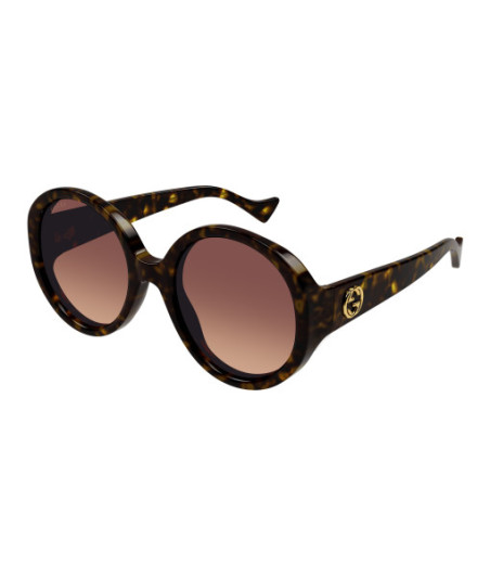 Lunettes de Soleil Gucci GG1256S 002 Havane