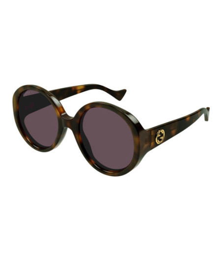 Lunettes de Soleil Gucci GG1256S 003 Havane