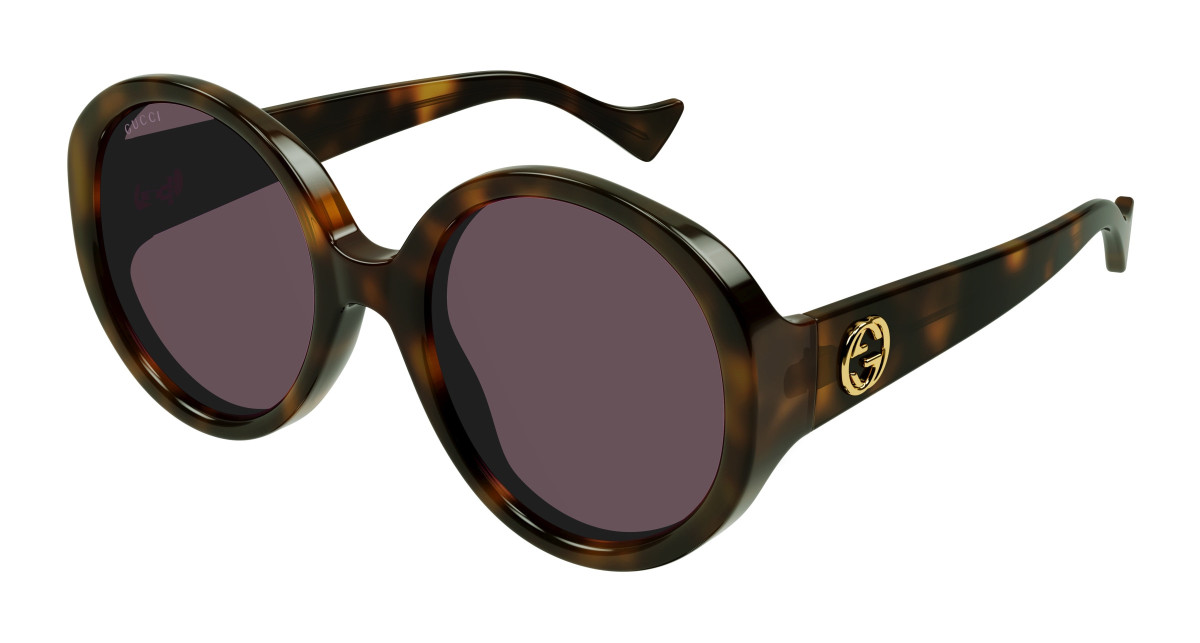 Lunettes de Soleil Gucci GG1256S 003 Havane